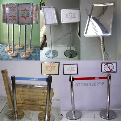 tiang-display-standing-poster-stainless-signboard-tiang-frame-display-a3-a2-a1-stainless